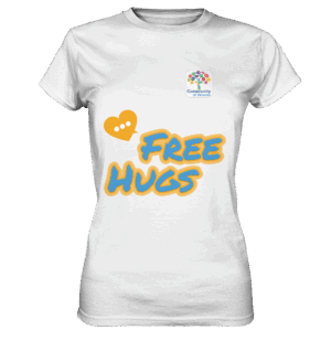 Free Hugs T-Shirt Frauen