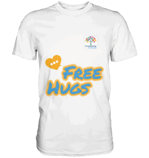 Free Hugs T-Shirt Männer